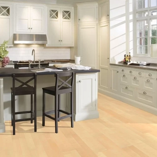 КЛЁН КАНАДСКИЙ КРЕМ ПАРКЕТНАЯ ДОСКА KAHRS ЛИВИНГ